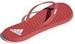 Shop (W) adidas Eezay Soft Thong Sandal Kasual Sukan Selipar Merah CP9874