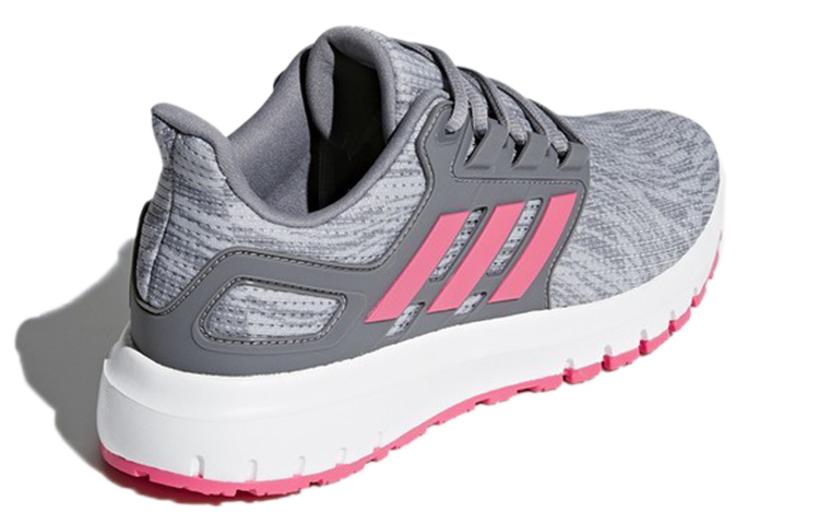 Shop adidas neo Energy Cloud 舒適 耐磨 低筒 跑步鞋 女款 灰紅