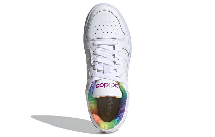 Purchase adidas neo Entrap 耐磨防滑 低幫 板鞋 女款 白紫