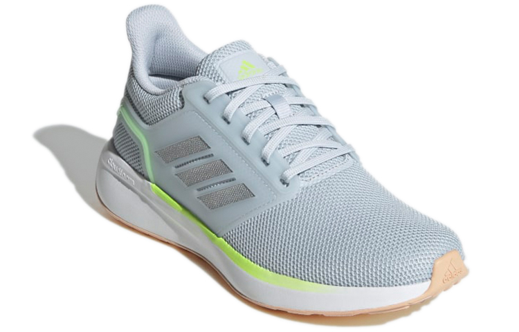 Lookbook (W) adidas EQ19 Run Hiver ''Bleu Halo Argent Métallique Vert Signal'' H01956