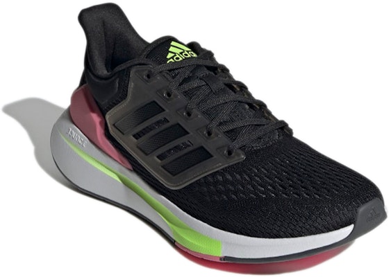 (Women) adidas EQ21 Run 'Black Pink' H68076 Lookbook (Women) adidas EQ21 Run 'Black Pink' H68076