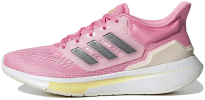 (Women) adidas EQ21 Run 'Pink Yellow' GW6721 (Women) adidas EQ21 Run 'Pink Yellow' GW6721