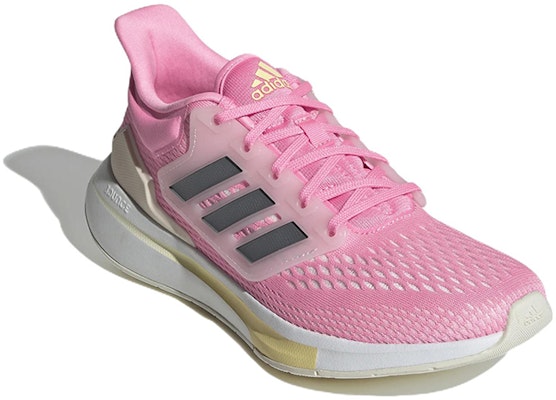 (Women) adidas EQ21 Run 'Pink Yellow' GW6721 Lookbook (Women) adidas EQ21 Run 'Pink Yellow' GW6721