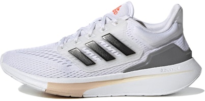 (Women) adidas EQ21 Run 'White Iron Metallic' H00540 (Women) adidas EQ21 Run 'White Iron Metallic' H00540