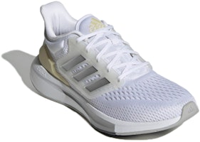 (W) (여성용) 아디다스 EQ21 런 '화이트 샌디 베이지 메탈릭' GZ0591 GZ0591 Lookbook (W) (여성용) 아디다스 EQ21 런 '화이트 샌디 베이지 메탈릭' GZ0591 GZ0591