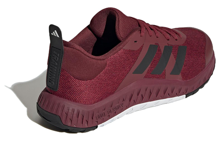 Shop adidas Everyset 防滑耐磨 低筒 訓練鞋 女款 紅黑