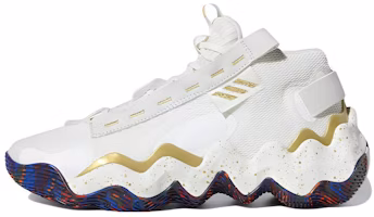 (Women) adidas Exhibit B Mid 'White Gold Metallic' HQ1121 (Women) adidas Exhibit B Mid 'White Gold Metallic' HQ1121