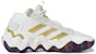 (W) adidas Exhibit B Mid 'Putih Emas Metalik' HQ1121