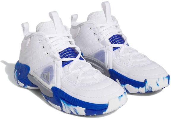 (Women) adidas Exhibit Select Mid 'White Royal Blue' IE9333 Lookbook (Women) adidas Exhibit Select Mid 'White Royal Blue' IE9333