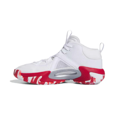 (W) adidas Exhibit Select Mid 'White Team Power Red'