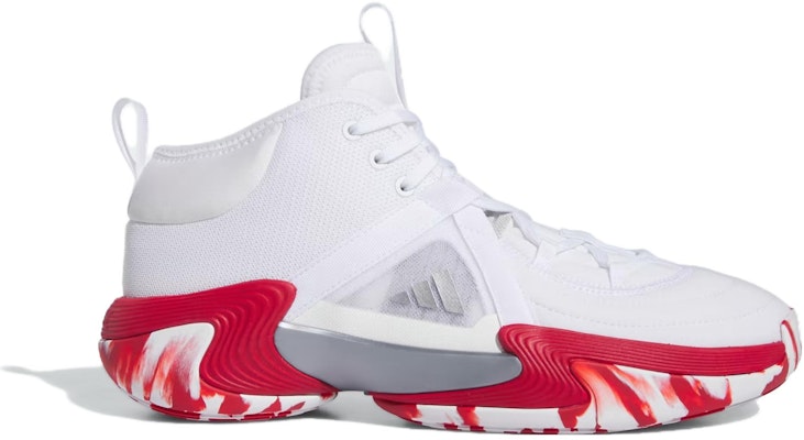 (Women) adidas Exhibit Select Mid 'White Team Power Red' IE9327 Order (Women) adidas Exhibit Select Mid 'White Team Power Red' IE9327