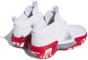 adidas 展示精選 減震防滑耐磨 中筒 籃球鞋 女款 白紅 Purchase adidas 展示精選 減震防滑耐磨 中筒 籃球鞋 女款 白紅