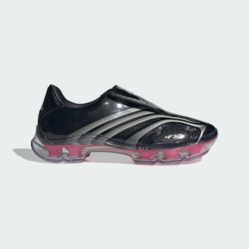 (Women) adidas F50 Adiframe Soccer Cleats Core Black/Zero Metalic/Lucid Pink KK0908