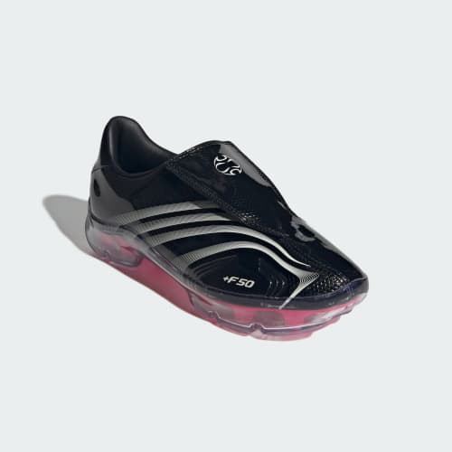 Shop (W) adidas F50 Adiframe 足球鞋 核心黑/金屬銅/亮粉 KK0908