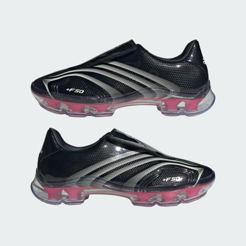 Sizing (W) adidas F50 Adiframe 足球鞋 核心黑/金屬銅/亮粉 KK0908