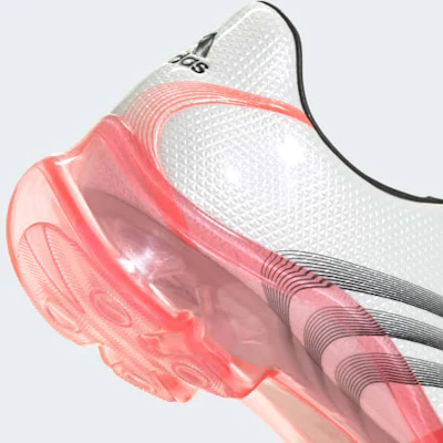 (W) adidas F50 Adiframe 足球鞋 金屬銀/螢光橘/核心黑 KK0909 1