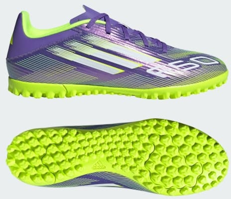 Adidas F50 Club Turf Soccer Shoes Purple Rush/Cloud White/Lucid Lemon JI0026 Buy Adidas F50 Club Turf Soccer Shoes Purple Rush/Cloud White/Lucid Lemon JI0026