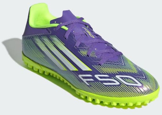 (W) 아디다스 F50 클럽 터프 축구화 퍼플 러시/클라우드 화이트/루시드 레몬 JI0026 Purchase (W) 아디다스 F50 클럽 터프 축구화 퍼플 러시/클라우드 화이트/루시드 레몬 JI0026