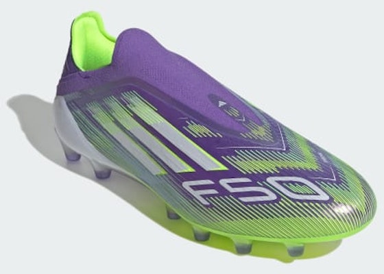 Adidas F50 Elite Laceless AG Soccer Cleats Purple Rush/Cloud White/Lucid Lemon JR5364 Purchase Adidas F50 Elite Laceless AG Soccer Cleats Purple Rush/Cloud White/Lucid Lemon JR5364