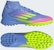 (Women) Adidas F50 League Mid TF Soccer Shoes Blue Fusion/Lucid Lemon/Lucid Pink IH3865