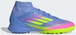 (Women) Adidas F50 League Mid TF Soccer Shoes Blue Fusion/Lucid Lemon/Lucid Pink IH3865