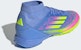 (Women) Adidas F50 League Mid TF Soccer Shoes Blue Fusion/Lucid Lemon/Lucid Pink IH3865
