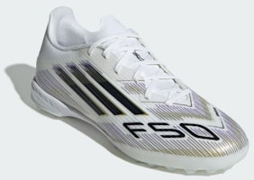 (W) Adidas F50 League Turf Kasut Bola Putih/Hitam/Emas JH7726 Purchase (W) Adidas F50 League Turf Kasut Bola Putih/Hitam/Emas JH7726