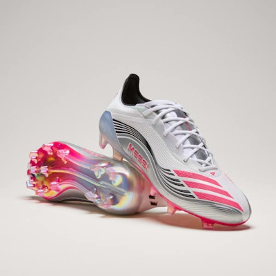 Adidas F50 Messi Elite FG Sepatu Bola Putih/Lucid Merah/Perak Metalik JP5593 Buy Adidas F50 Messi Elite FG Sepatu Bola Putih/Lucid Merah/Perak Metalik JP5593