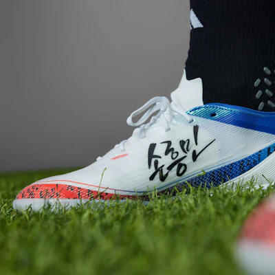 (W) Adidas F50 Pro Taegeuk 7 TF Botines Fútbol Blanco/Negro/Rojo Brillante JR5893 1