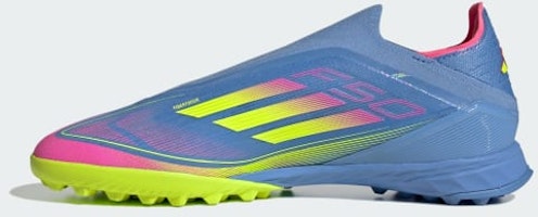 (W) Adidas F50 Pro Sin Cordones TF Azul/Limón Lúcido/Rosa Lúcido Botas de Fútbol JP7205 Sizing (W) Adidas F50 Pro Sin Cordones TF Azul/Limón Lúcido/Rosa Lúcido Botas de Fútbol JP7205