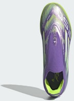 Lookbook (W) Adidas F50 Pro 無鞋帶足球鞋 紫疾風/雲白/清醒檸檬 JR9330