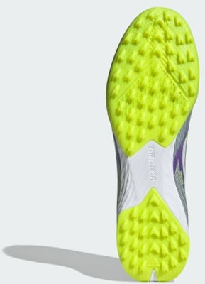 (W) Adidas F50 Pro Laceless Sepatu Bola Turf Ungu/Putih/Lemon JR9330 Shop (W) Adidas F50 Pro Laceless Sepatu Bola Turf Ungu/Putih/Lemon JR9330