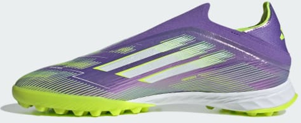 (W) Adidas F50 Pro Laceless Sepatu Bola Turf Ungu/Putih/Lemon JR9330 Sizing (W) Adidas F50 Pro Laceless Sepatu Bola Turf Ungu/Putih/Lemon JR9330