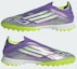 Cheap (W) Adidas F50 Pro Laceless Sepatu Bola Turf Ungu/Putih/Lemon JR9330
