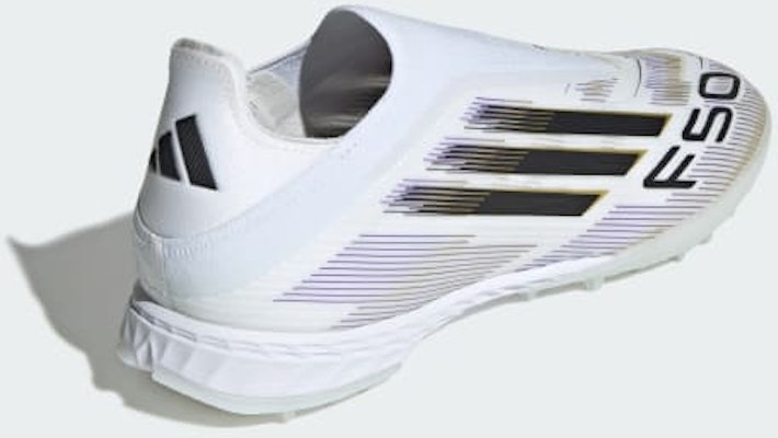 (W) 아디다스 F50 프로 LL 터프 축구화 클라우드 화이트/코어 블랙/골드 메탈릭 JQ4024 Details for (W) 아디다스 F50 프로 LL 터프 축구화 클라우드 화이트/코어 블랙/골드 메탈릭 JQ4024