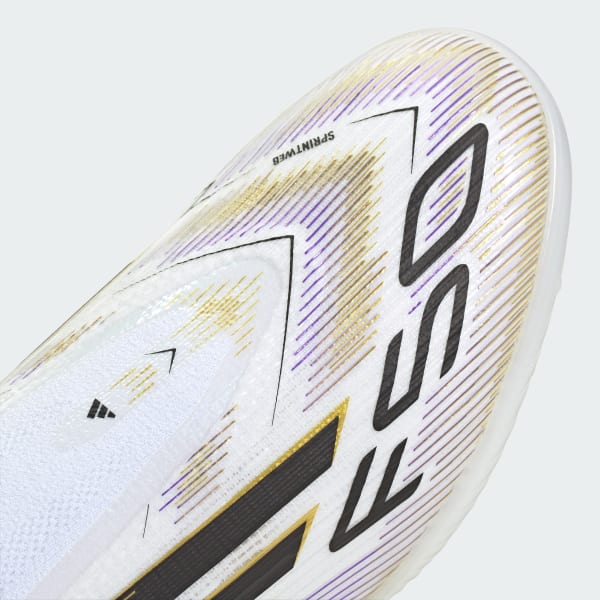 Cheap (W) アディダス F50 プロ LL ターフ サッカーシューズ クラウドホワイト/ブラック/ゴールド JQ4024