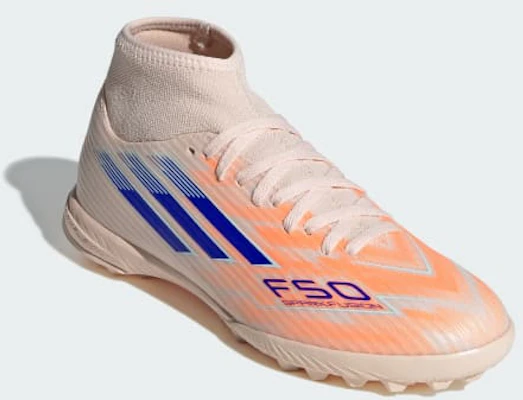 (W) Botas Adidas F50 Spark Fusion Club TF Naranja Bliss/Azul Lúcido/Casi Azul JR4523 Purchase (W) Botas Adidas F50 Spark Fusion Club TF Naranja Bliss/Azul Lúcido/Casi Azul JR4523