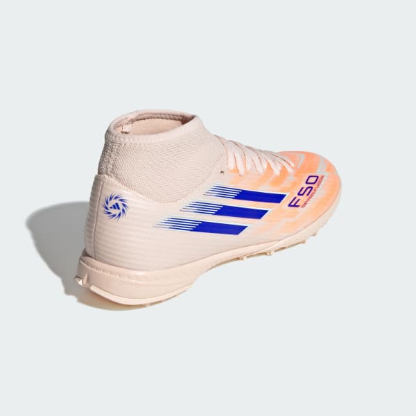 Details for (W) Botas Adidas F50 Spark Fusion Club TF Naranja Bliss/Azul Lúcido/Casi Azul JR4523