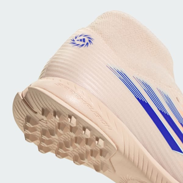 Cheap (W) Botas Adidas F50 Spark Fusion Club TF Naranja Bliss/Azul Lúcido/Casi Azul JR4523