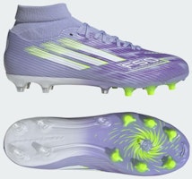 (Women) Adidas F50 Spark Fusion League FG/AG Soccer Cleats Violet Tone/Lucid Lemon/Purple Rush JI0012 (Women) Adidas F50 Spark Fusion League FG/AG Soccer Cleats Violet Tone/Lucid Lemon/Purple Rush JI0012