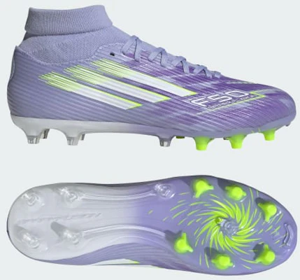 (Women) Adidas F50 Spark Fusion League FG/AG Soccer Cleats Violet Tone/Lucid Lemon/Purple Rush JI0012 Buy (Women) Adidas F50 Spark Fusion League FG/AG Soccer Cleats Violet Tone/Lucid Lemon/Purple Rush JI0012