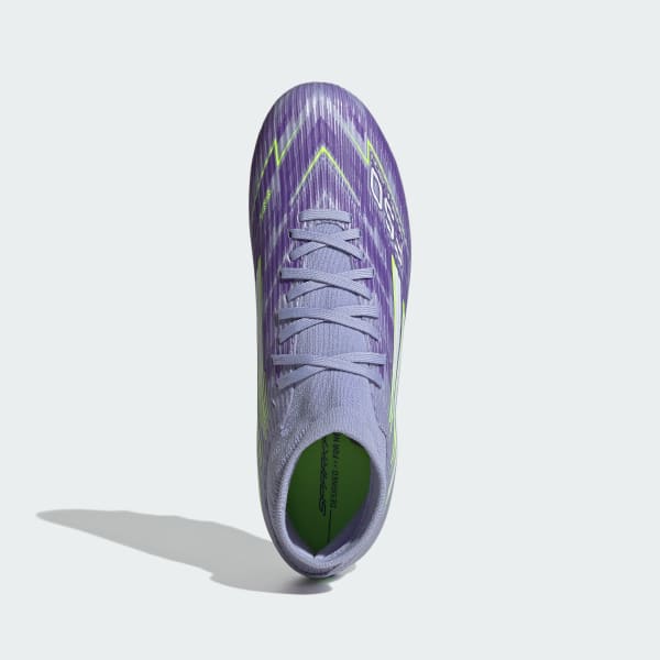 Lookbook (W) Adidas F50 Spark Fusion League FG/AG Sepatu Bola Ungu/Lemon/Lilac JI0012