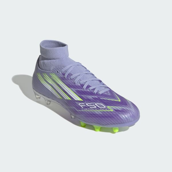 Purchase (W) Adidas F50 Spark Fusion League FG/AG Sepatu Bola Ungu/Lemon/Lilac JI0012