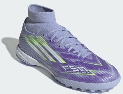 (W) 아디다스 F50 스파크 퓨전 리그 TF 바이올렛 톤/루시드 레몬/퍼플 러쉬 JI0014 Purchase (W) 아디다스 F50 스파크 퓨전 리그 TF 바이올렛 톤/루시드 레몬/퍼플 러쉬 JI0014
