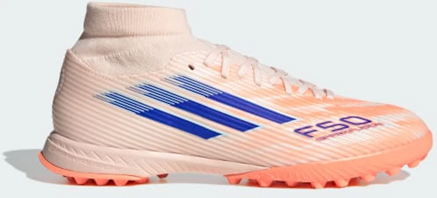 (W) Adidas F50 Spark Fusion League 人造草地足球鞋 橘/藍/光橘 JI0015 Order (W) Adidas F50 Spark Fusion League 人造草地足球鞋 橘/藍/光橘 JI0015
