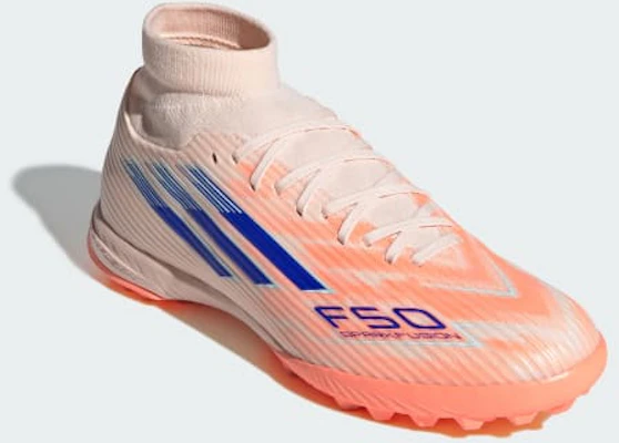(W) Adidas F50 Spark Fusion League 人造草地足球鞋 橘/藍/光橘 JI0015 Purchase (W) Adidas F50 Spark Fusion League 人造草地足球鞋 橘/藍/光橘 JI0015