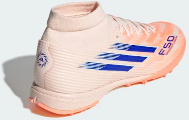 (W) Adidas F50 Spark Fusion League 人造草地足球鞋 橘/藍/光橘 JI0015 Details for (W) Adidas F50 Spark Fusion League 人造草地足球鞋 橘/藍/光橘 JI0015