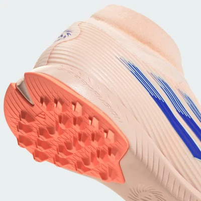 (W) Adidas F50 Spark Fusion League 人造草地足球鞋 橘/藍/光橘 JI0015 1