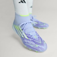 (W) 阿迪达斯F50 SparkFusion精英版足球鞋紫色/柠檬黄/紫色 FG/AG JH7648 Details for (W) 阿迪达斯F50 SparkFusion精英版足球鞋紫色/柠檬黄/紫色 FG/AG JH7648