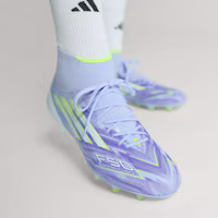 Sizing (W) Adidas F50 SparkFusion Elite FG/AG Sepatu Bola Ungu/Lemon/Purple JH7648